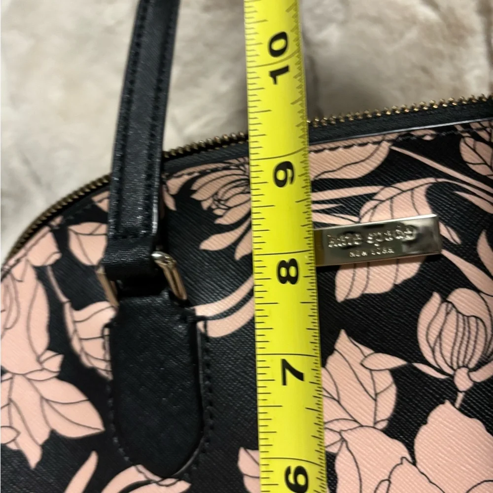 Kate Spade Black and Pink Gardinia Satchel in saffiano leather - Picture 5 of 5